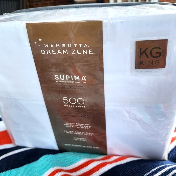 Wamsutta Bedding Wamsutta Dream Zone 50 Thread Count King Sheet Set